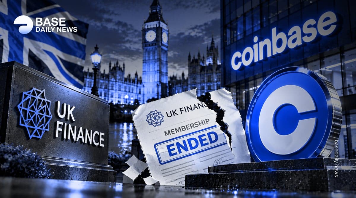 UK Finance Ends Coinbase Membership After Eligibility Review