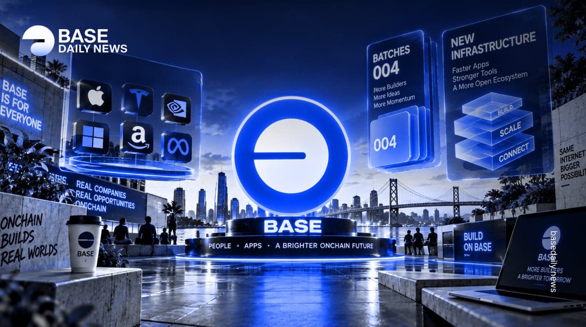 This Week on Base: Tokenized Stocks, Batches 004 and New Infrastructure