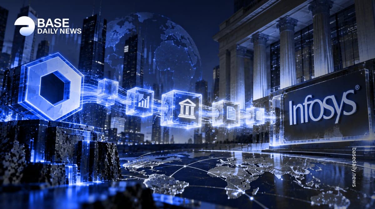 Chainlink Partners With Infosys to Bring Institutional Finance Onchain