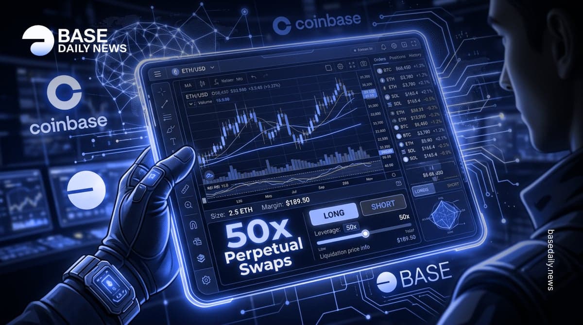 Coinbase Brings 50x Perps to Base App