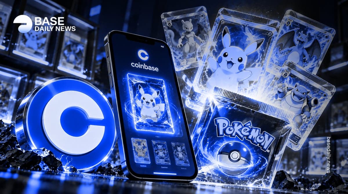 Coinbase Teases Pokémon Digital Packs Backed by Real Cards