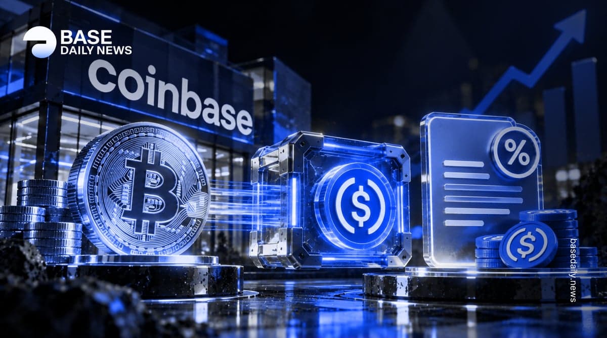 Coinbase Adds Fixed-Rate USDC Loans Backed by Bitcoin