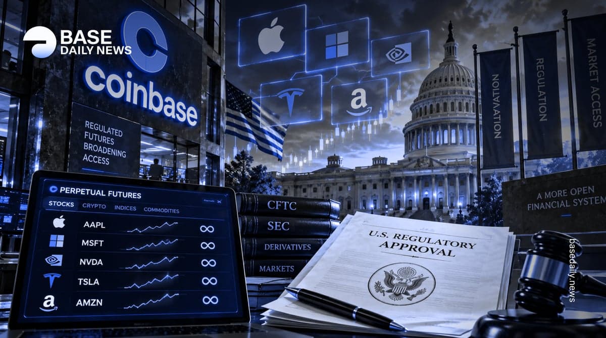 Coinbase Seeks US Approval for Single-Stock Perpetual Futures
