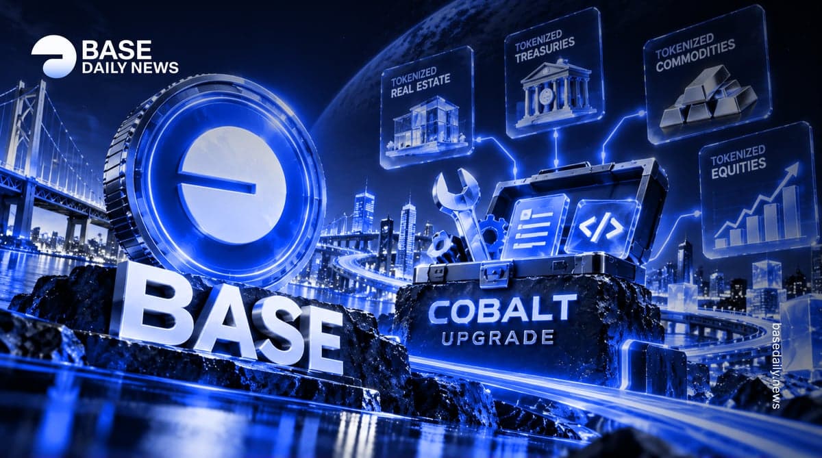 Base Cobalt Upgrade Adds New Tools for Tokenized Assets